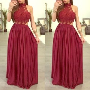 SEXY Woman’s Sleeveless Evening Dress